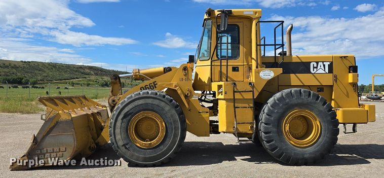 image for item EG9839 1990 Caterpillar 966F wheel loader