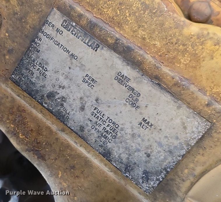 image for item EG9839 1990 Caterpillar 966F wheel loader