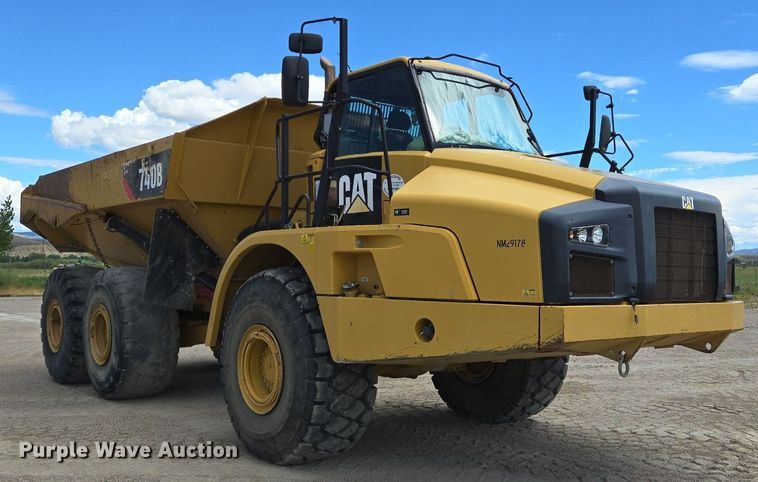 image for item EG9840 2012 Caterpillar 740B haul truck