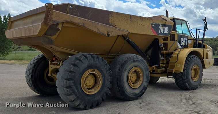 image for item EG9840 2012 Caterpillar 740B haul truck