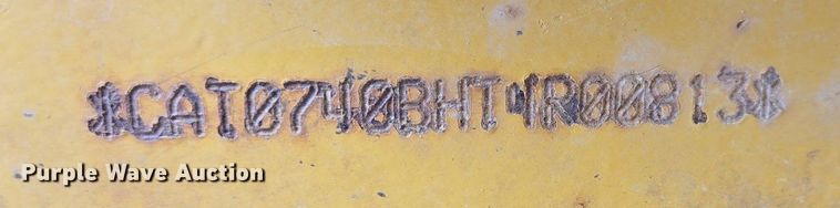 image for item EG9840 2012 Caterpillar 740B haul truck