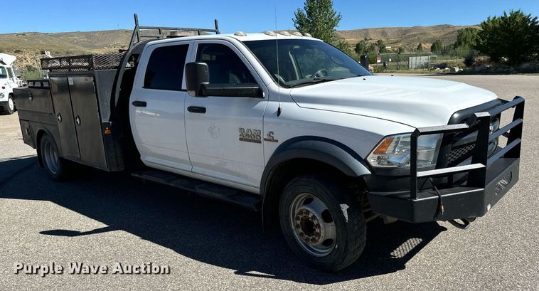 image for item EG9841 2016 Dodge Ram 4500 Crew Cab utility / service truck