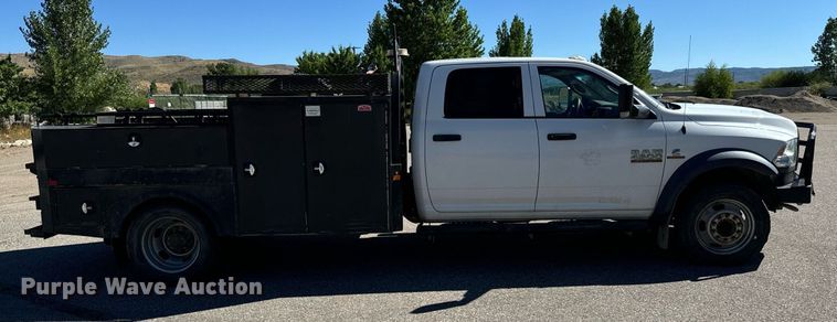 image for item EG9841 2016 Dodge Ram 4500 Crew Cab utility / service truck