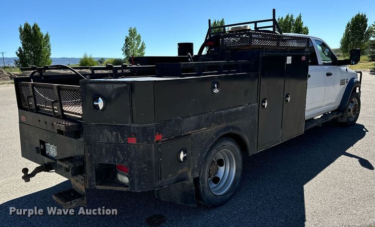 image for item EG9841 2016 Dodge Ram 4500 Crew Cab utility / service truck