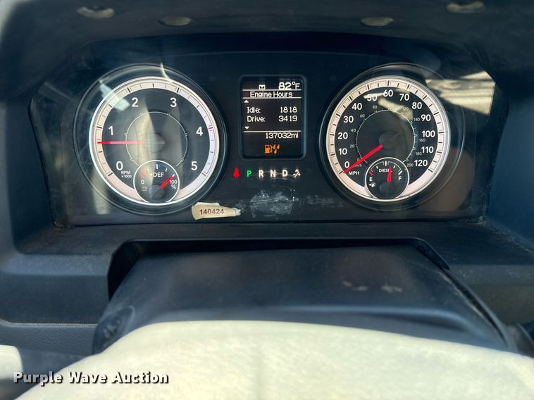 image for item EG9841 2016 Dodge Ram 4500 Crew Cab utility / service truck