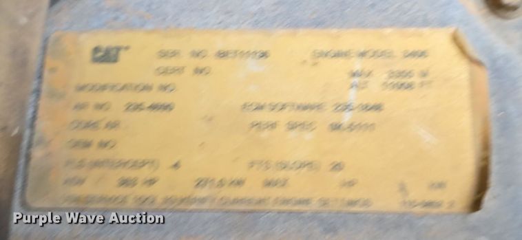 image for item EG9845 2004 Caterpillar 627G conventional scraper 