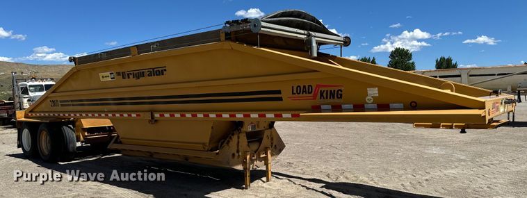 image for item EG9847 2014 Load King 2060-40-2 bottom dump trailer