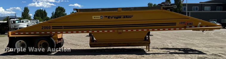 image for item EG9847 2014 Load King 2060-40-2 bottom dump trailer