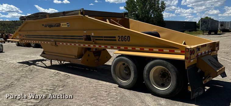 image for item EG9847 2014 Load King 2060-40-2 bottom dump trailer