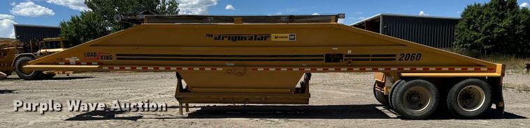 image for item EG9847 2014 Load King 2060-40-2 bottom dump trailer