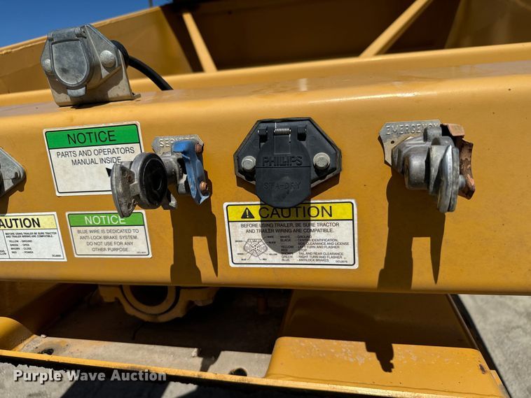 image for item EG9847 2014 Load King 2060-40-2 bottom dump trailer