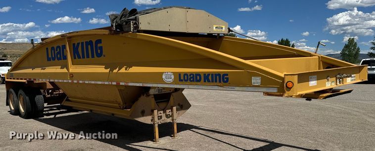 image for item EG9848 2004 Load King 2066-40-2 bottom dump trailer