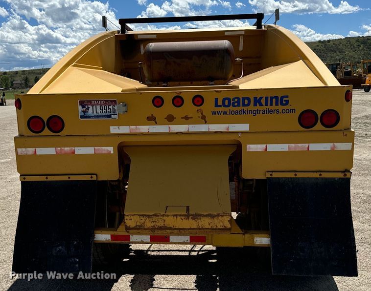 image for item EG9848 2004 Load King 2066-40-2 bottom dump trailer