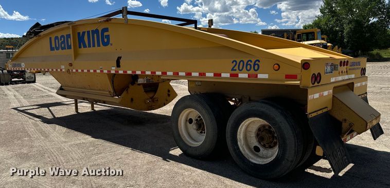 image for item EG9848 2004 Load King 2066-40-2 bottom dump trailer
