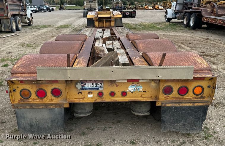image for item EG9850 1996 Load King 503 PHD lowboy equipment trailer