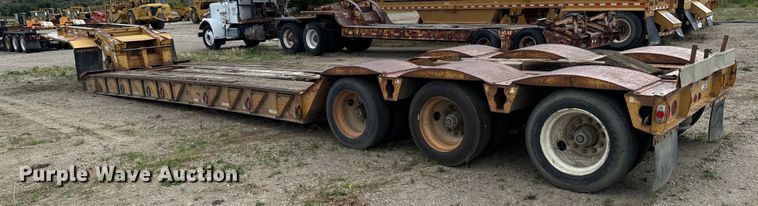 image for item EG9850 1996 Load King 503 PHD lowboy equipment trailer