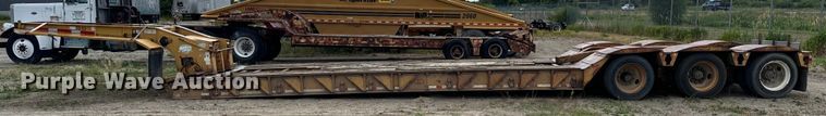 image for item EG9850 1996 Load King 503 PHD lowboy equipment trailer