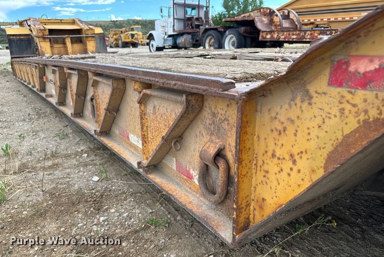 image for item EG9850 1996 Load King 503 PHD lowboy equipment trailer