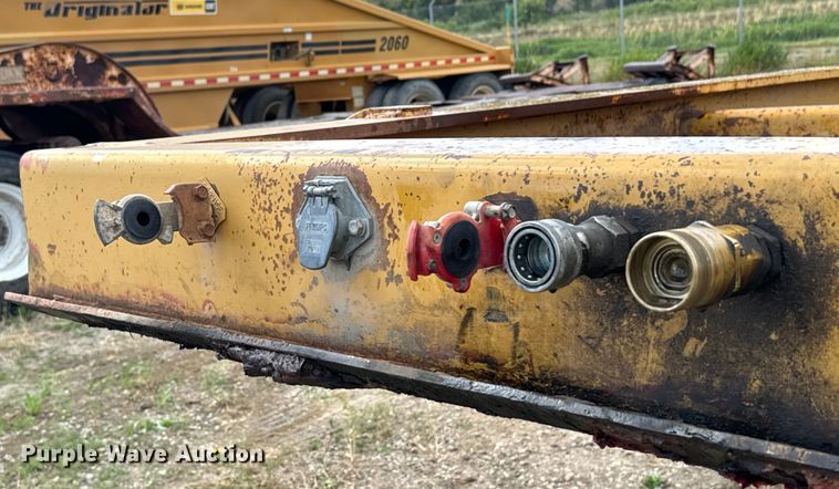 image for item EG9850 1996 Load King 503 PHD lowboy equipment trailer