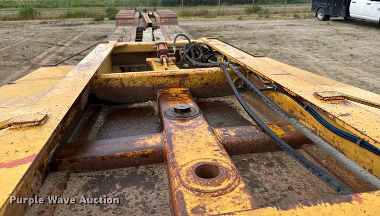 image for item EG9850 1996 Load King 503 PHD lowboy equipment trailer