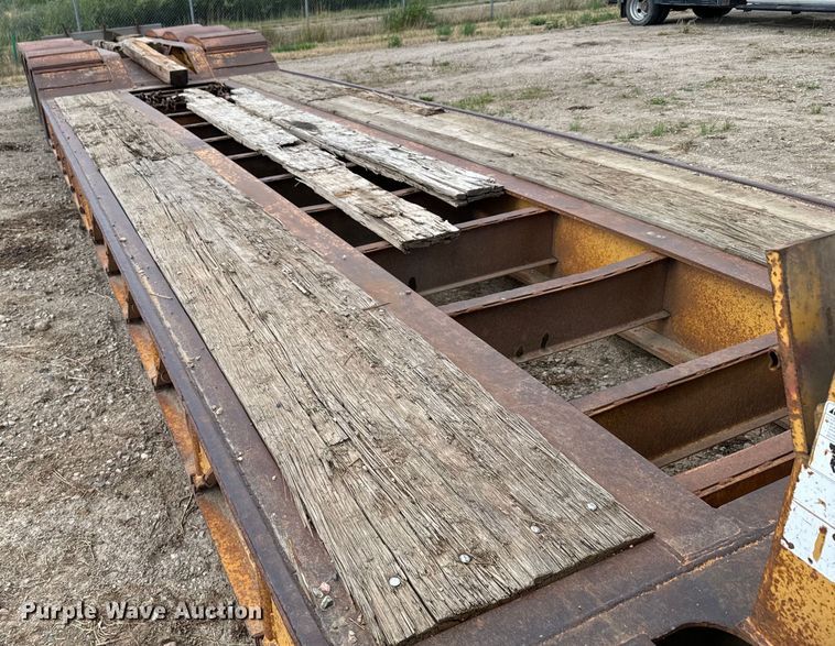 image for item EG9850 1996 Load King 503 PHD lowboy equipment trailer