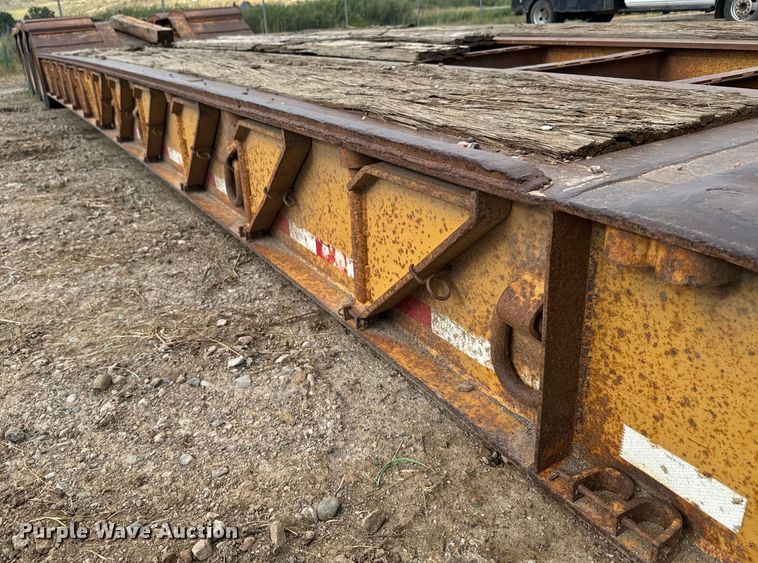 image for item EG9850 1996 Load King 503 PHD lowboy equipment trailer