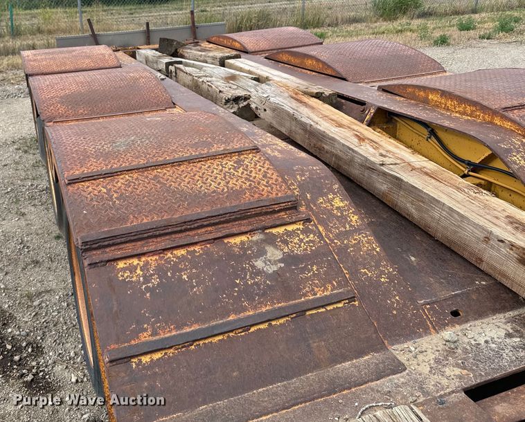 image for item EG9850 1996 Load King 503 PHD lowboy equipment trailer