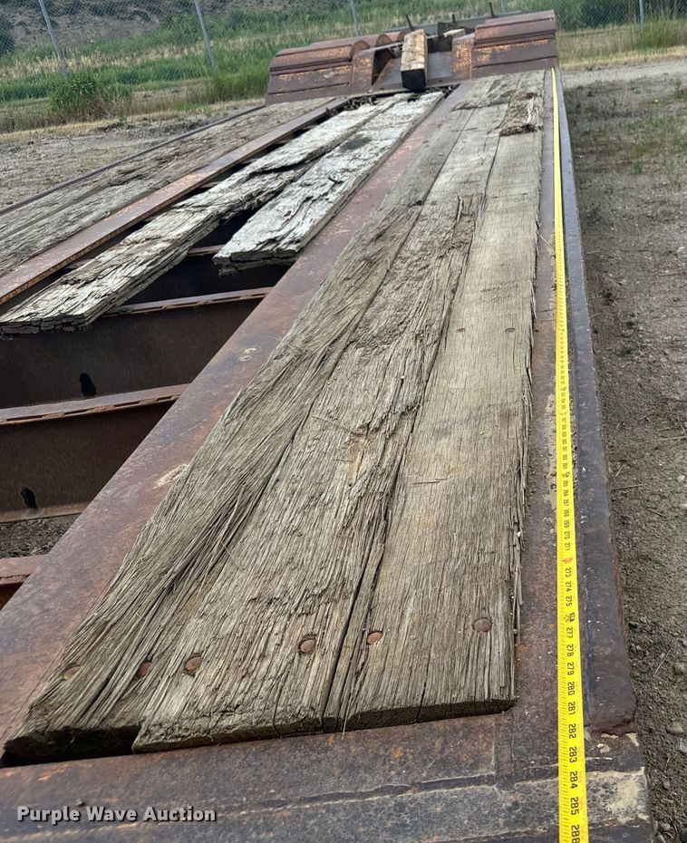 image for item EG9850 1996 Load King 503 PHD lowboy equipment trailer