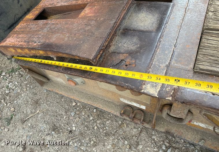 image for item EG9850 1996 Load King 503 PHD lowboy equipment trailer