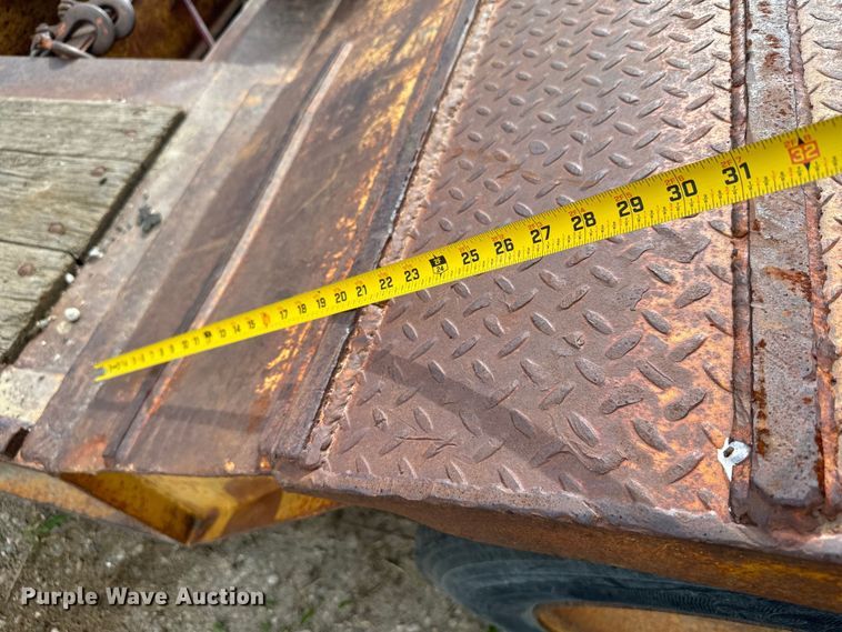 image for item EG9850 1996 Load King 503 PHD lowboy equipment trailer