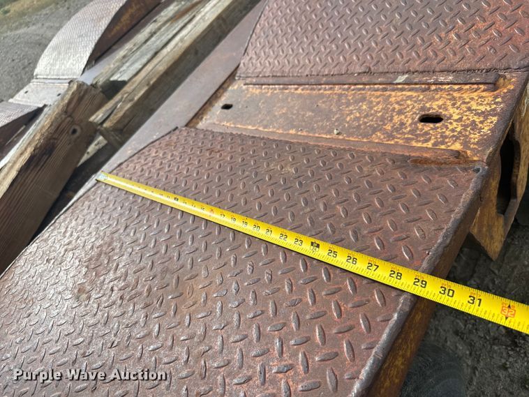 image for item EG9850 1996 Load King 503 PHD lowboy equipment trailer