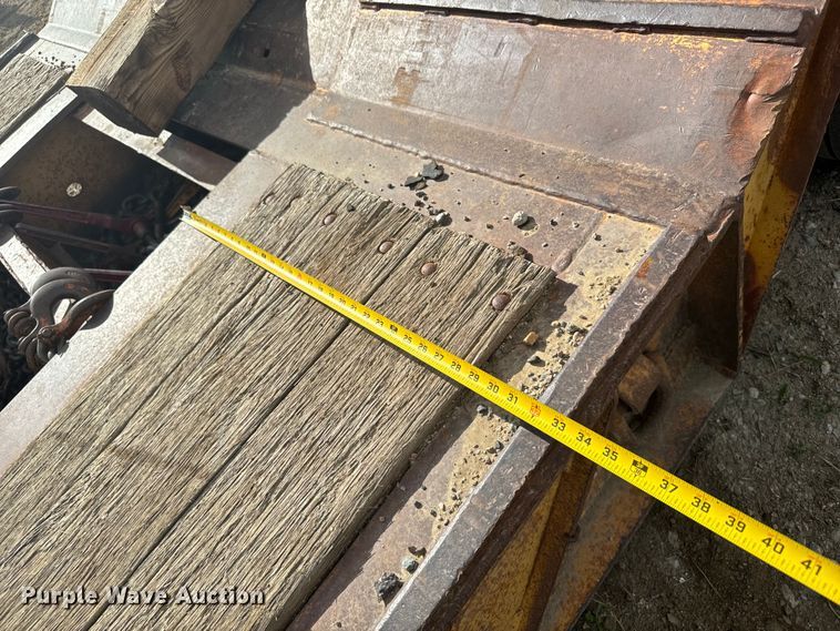 image for item EG9850 1996 Load King 503 PHD lowboy equipment trailer