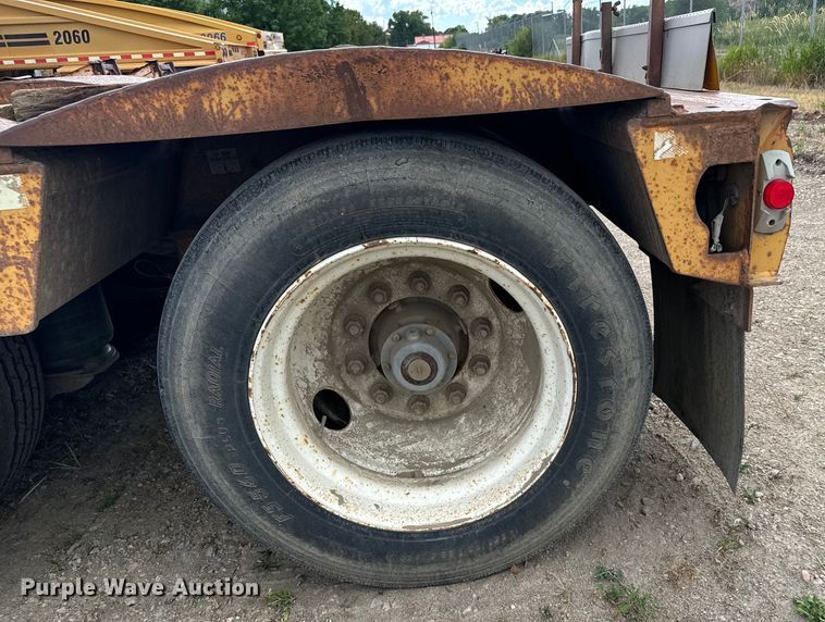 image for item EG9850 1996 Load King 503 PHD lowboy equipment trailer