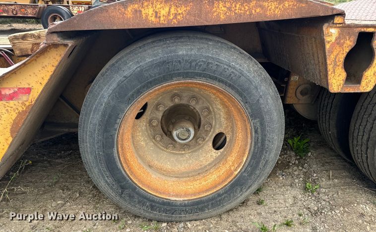 image for item EG9850 1996 Load King 503 PHD lowboy equipment trailer