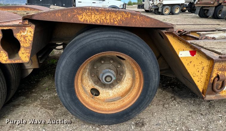 image for item EG9850 1996 Load King 503 PHD lowboy equipment trailer