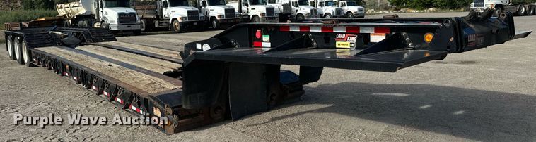 image for item EG9853 2015 Load King RM57 lowboy equipment trailer