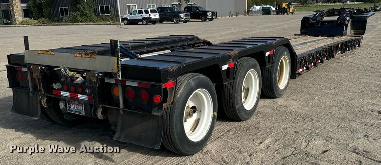 image for item EG9853 2015 Load King RM57 lowboy equipment trailer