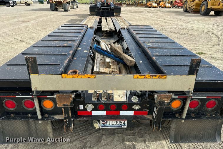 image for item EG9853 2015 Load King RM57 lowboy equipment trailer