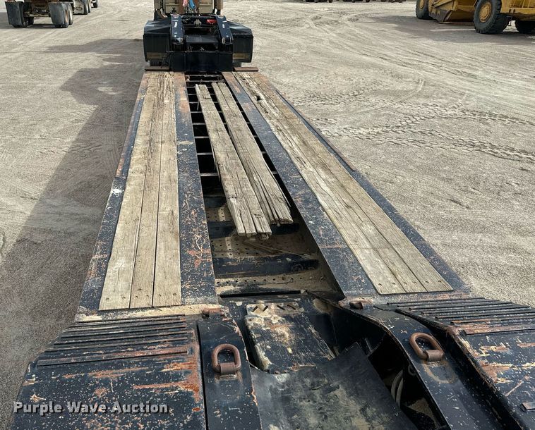 image for item EG9853 2015 Load King RM57 lowboy equipment trailer