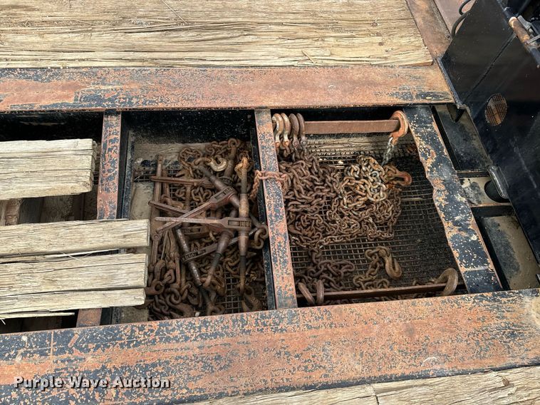 image for item EG9853 2015 Load King RM57 lowboy equipment trailer