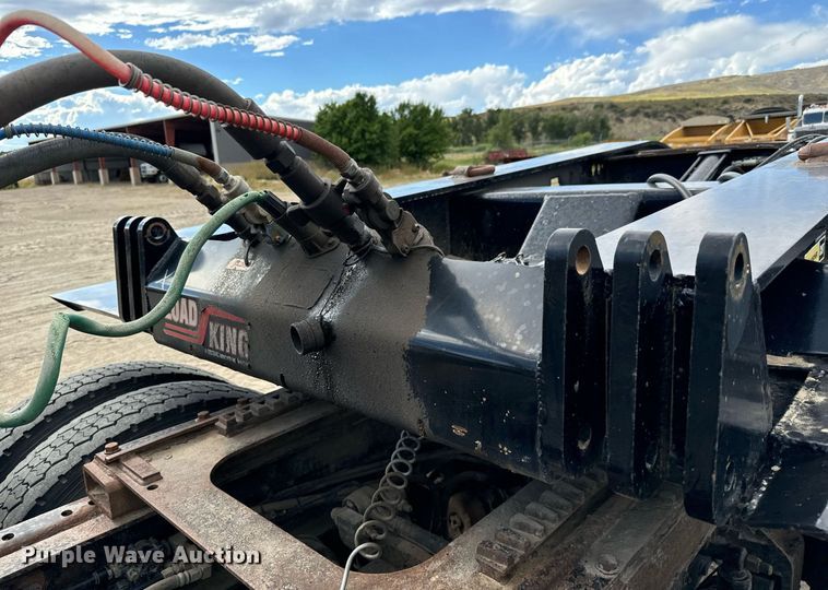 image for item EG9853 2015 Load King RM57 lowboy equipment trailer