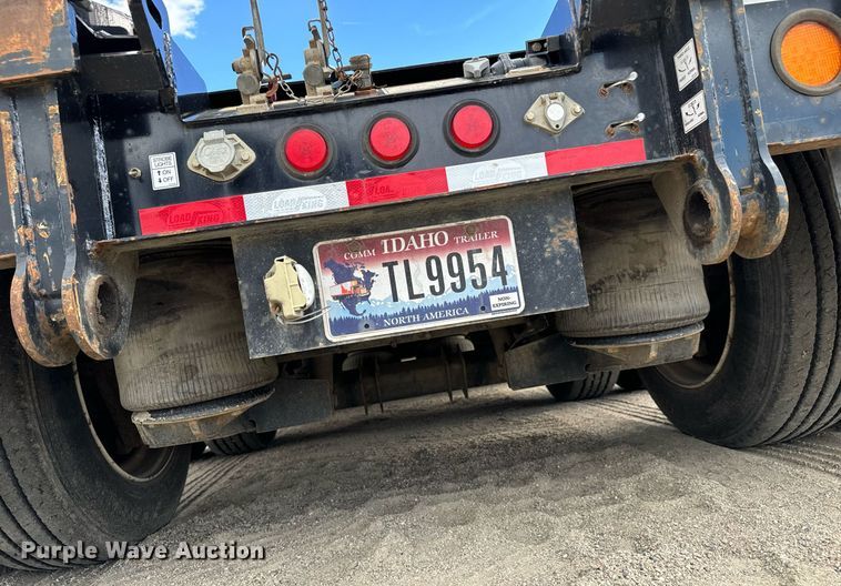 image for item EG9853 2015 Load King RM57 lowboy equipment trailer