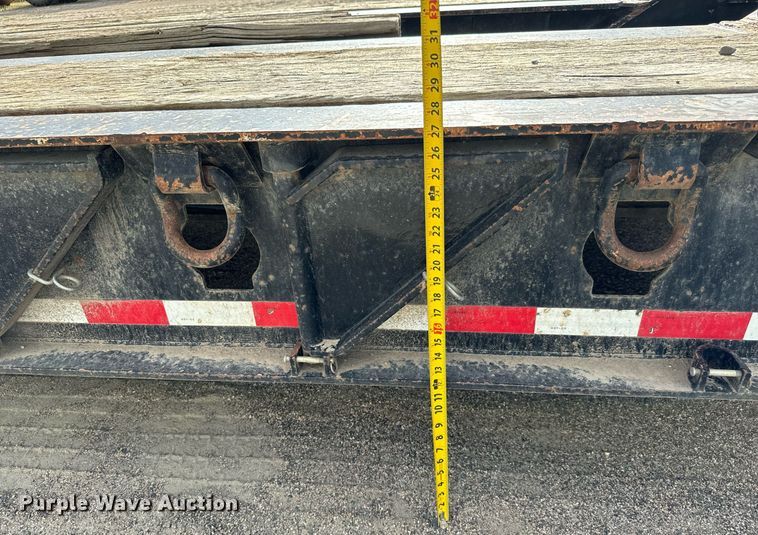 image for item EG9853 2015 Load King RM57 lowboy equipment trailer