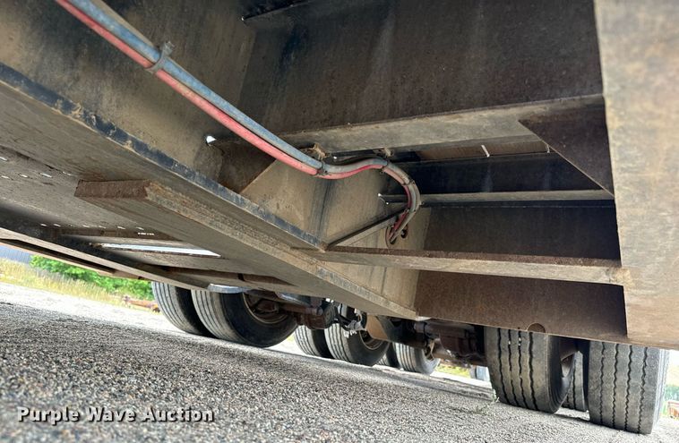 image for item EG9853 2015 Load King RM57 lowboy equipment trailer