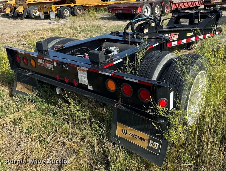 image for item EG9853 2015 Load King RM57 lowboy equipment trailer