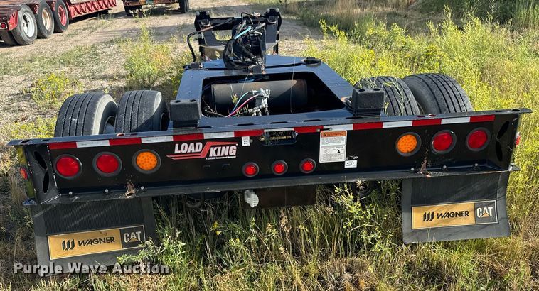 image for item EG9853 2015 Load King RM57 lowboy equipment trailer