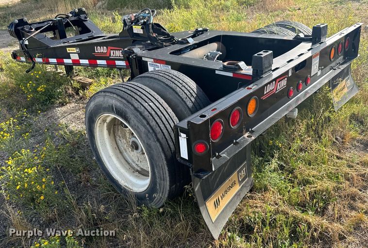 image for item EG9853 2015 Load King RM57 lowboy equipment trailer