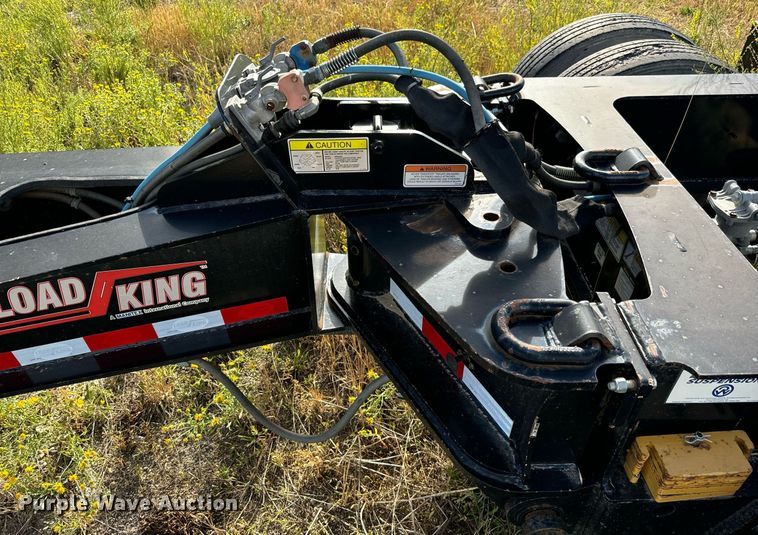 image for item EG9853 2015 Load King RM57 lowboy equipment trailer