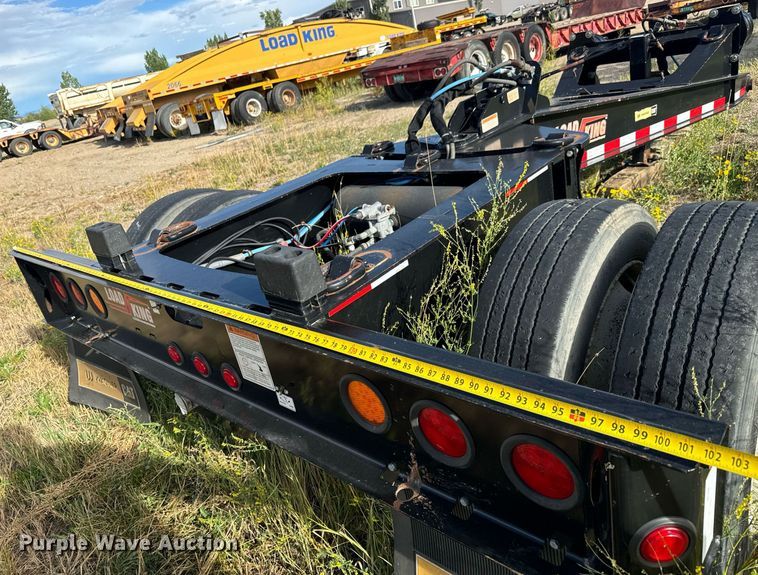 image for item EG9853 2015 Load King RM57 lowboy equipment trailer