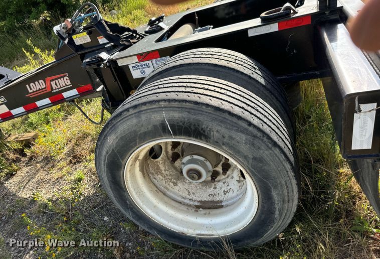 image for item EG9853 2015 Load King RM57 lowboy equipment trailer